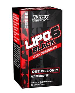 Lipo 6 Black Ultraconcentrate Yohimbine US 60 caps