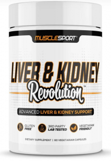 MuscleSport Liver  Kidney Revolution 60 veg caps