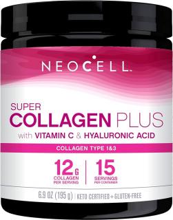 Neocell Super Collagen Plus with Vitamin C  Hyaluronic Acid 195 g