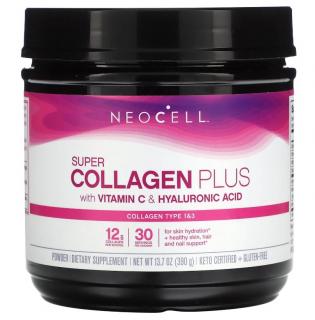 Neocell Super Collagen Plus with Vitamin C  Hyaluronic Acid 390 g