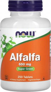 Now Alfalfa 650mg 250 tabs