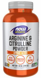 Now Arginine  Citrulline 340 grams