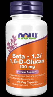 Now Beta 1,3 1,6 D-Glucan 100 mg 90 vcaps