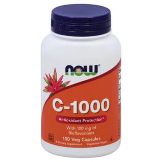 Now C-1000 with Rose Hips  Bioflavonoid 100 tab