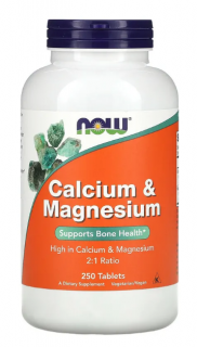 Now Calcium  Magnesium 250 tabs