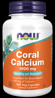 Now Coral Calcium 1000mg 100 vcaps