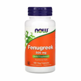 Now Fenugreek 500 mg 100 veg caps