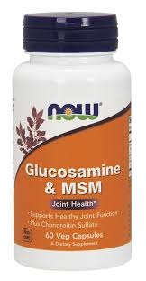 Now Glucosamine + MSM 60 veg caps