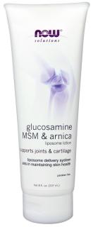 Now Glucosamine MSM  Arnica Liposome Lotion 237 ml