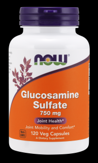 Now Glucosamine Sulfate 750 mg 120 vcaps