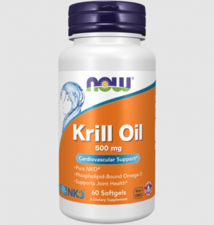 Now Krill Oil 500 mg 60 softgels