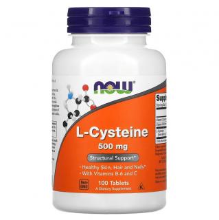 Now L-Cysteine 500 mg 100 tabs