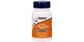 Now L-Theanine with Inositol and Taurine 100 mg 90 chewables