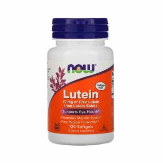 Now Lutein 10mg 120 softgels