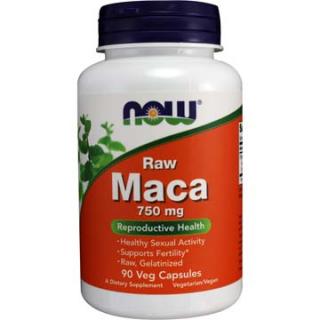 Now Maca 6:1 Concentrate 750 mg Raw 90 vcaps