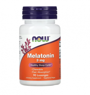 Now Melatonin 3 mg 90 lozenges