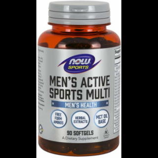 Now Men s Active Sports Multi 90 softgels