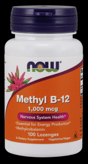 Now Methyl B-12 1000 mcg 100 lozenges
