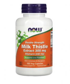 Now Milk Thistle Extract with Artichoke  Dandelion 300mg 100 vcaps