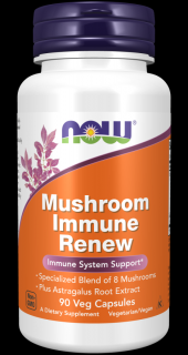 Now Mushroom Immune Renew 90 vcaps