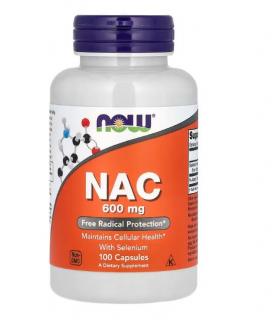 Now NAC with Selenium 600 mg 100 vcaps