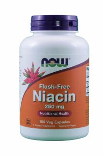 Now Niacin Flush Free 250 mg 180 vcaps