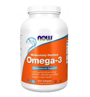 NOW Omega 3 500 softgels