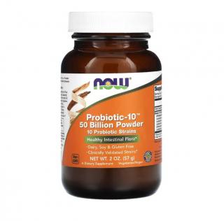 Now Probiotic-10 50 Billion Powder 57 g