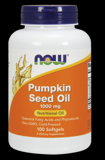 Now Pumpkin Seed Oil 1000mg 100 softgels