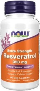 Now Resveratrol Extra Strength 350mg 60 vcaps