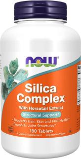 Now Silica Complex with Horsetail Extract 180 tabs