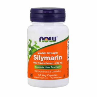 Now Silymarin Milk Thistle 300mg 50 vcap