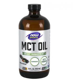 Now Sports MCT Oil 473 ml With Flavor