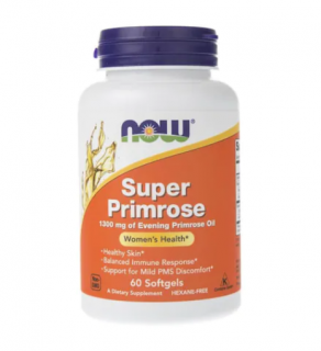 Now Super Primrose 1300 mg 60 softgels
