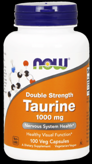 Now Taurine 1000 mg 100 veg caps