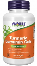 Now Turmeric Curcumin Gels 60 softgels