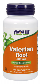 Now Valerian Root 500 mg 100 veg caps