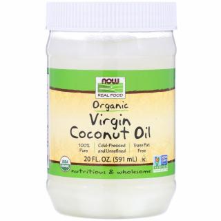 Now Virgin Coconut Oil Organic 591 ml