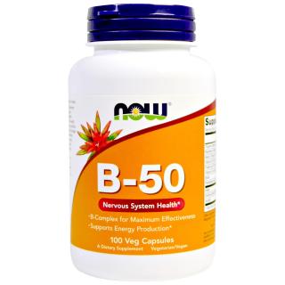 Now Vitamin B-50 100 vcaps