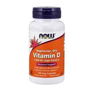 Now Vitamin D 1000 IU Vegetarian - Dry 120 vcaps