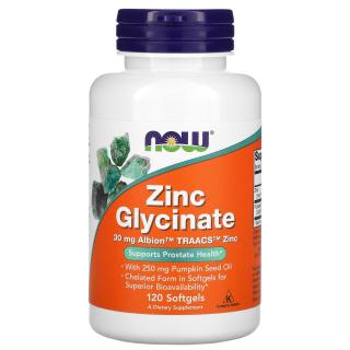 Now Zinc Glycinate 120 softgels