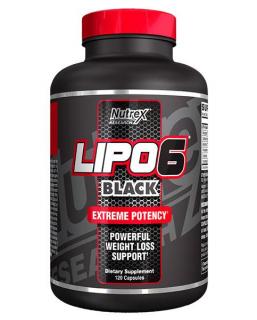 Nutrex Lipo 6 Black 120 caps black pepper