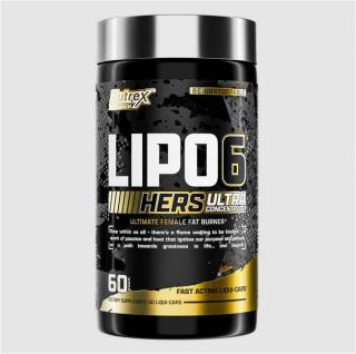 Nutrex Lipo 6 Black Hers Ultra Concentrate with Caffeine 60 caps