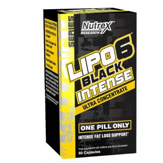 Nutrex Lipo 6 Black Intense Ultra Concentrate Vers Black Pepper USA 60 caps