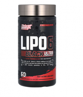 Nutrex Lipo 6 Black Ultraconcentrate 60 liqui-caps US