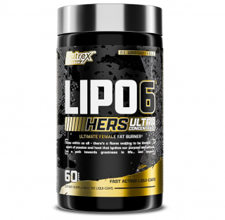 Nutrex Lipo 6 Hers Ultra Concentrate Yohimbine 60 caps