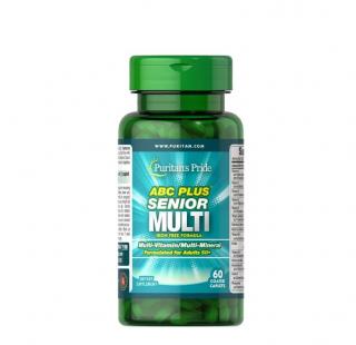 Puritan s Pride ABC Plus Senior Multivitamin Multi-mineral 60 coated caplets