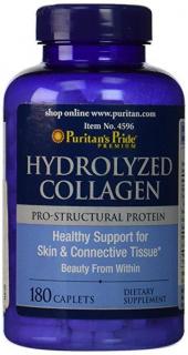 Puritan s Pride Hydrolyzed Collagen 180 caplets