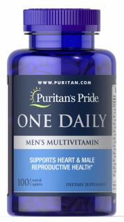 Puritan s Pride One Daily Men s Multivitamin 100 caplets