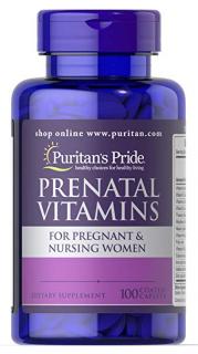 Puritan s Pride Prenatal Vitamins 100 caps